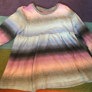 Girls striped tunic.